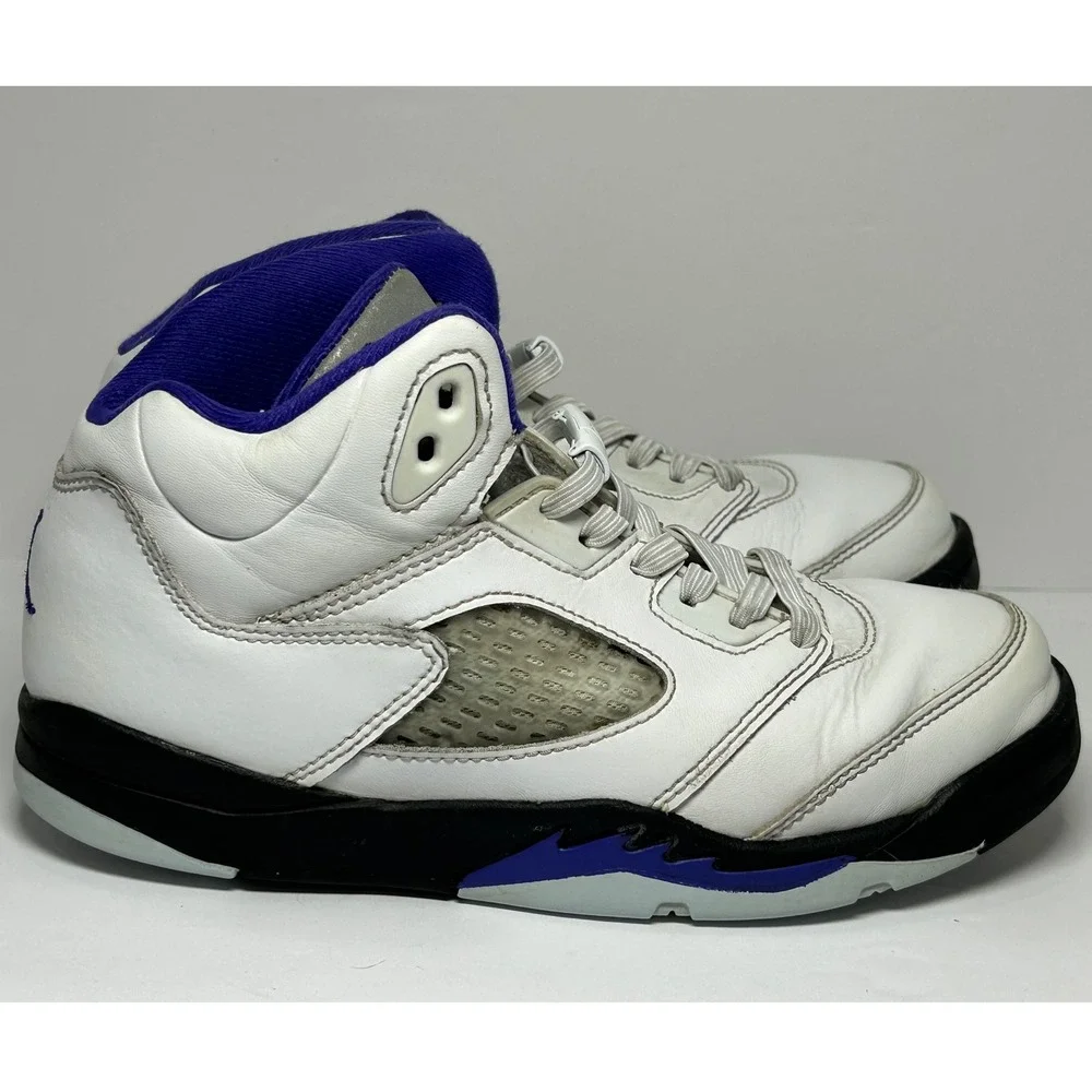 Jordan 5 Retro PS Dark Concord Mid Top Basketball‎ Shoes Sneakers Youth Size 3